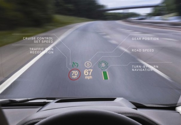 Land Rover Head-Up Display