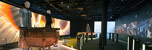 Die AV-Technologie von Panasonic erweckt das historische Erbe des Olympischen Museums in Lausanne zum Leben