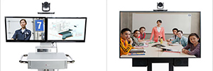 Polycom RealPresence EduCart 500 y Utility Cart 500, videoconferencia para el entorno educativo y empresarial