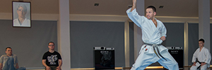 Martial arts and Japanese culture immerse themselves in Sony's 4K technology 