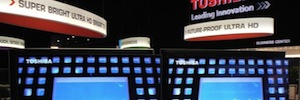 توشيبا تتفوق في IFA 2014 نموذجها الأولي من شاشات فائقة الدقة من سلسلة U