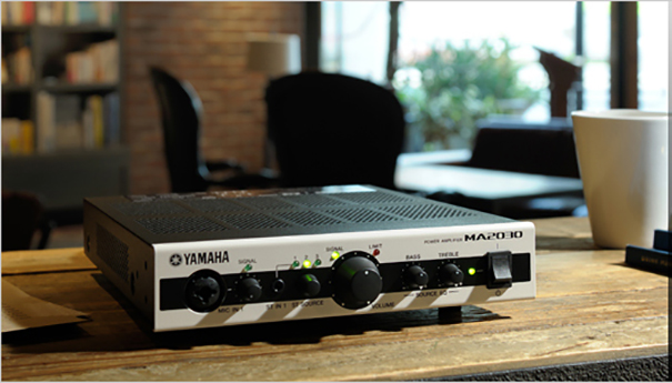 Yamaha MA2030 and PA2030, amplifiers for commercial installations