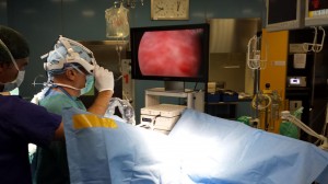 Sony HMS-3000MT in surgery