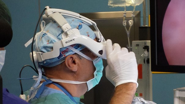Sony HMS-3000MT in surgery 4