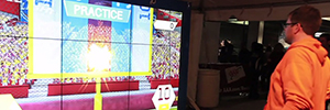 Redskins create an interactive and audiovisual space for fans at FedEx Field