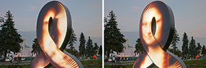 阿里斯塔克·车尔尼雪夫（Aristarkh Chernyshev）在他的Userpic雕塑中将LED技术与3D动画融合在一起, 古典艺术的颂歌