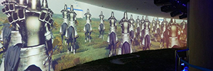 Les projecteurs Christie rendent hommage à Khan Jangar avec un spectacle immersif à 360º