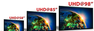 Eyevis completes its line of solutions for digital signage in 4K with screens up to 98 "