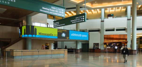 Nanolumens Centro de Convenciones de Minneapolis