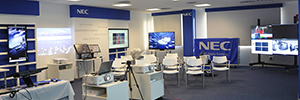 NEC Display eröffnet einen Demo-Raum, um Kunden und Partnern einen zusätzlichen und technologischen Mehrwert zu bieten