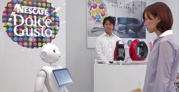 Pepper de Aldebaran en Netsle