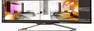 Monitor Philips de 40″ con tecnología UltraClear 4K Ultra HD para profesionales de la imagen