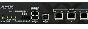 AMX Solecis SDX 5×1: Selettore AV digitale per sale riunioni e aule