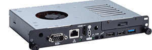Axiomtek OPS883-H: 4K OPS digital signage player for multiscreen display