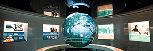 私たちのダイナミックな地球博物館は、スコットランドのタイムローズ展からのAVソリューションのためのエレクトロソニックに依存しています