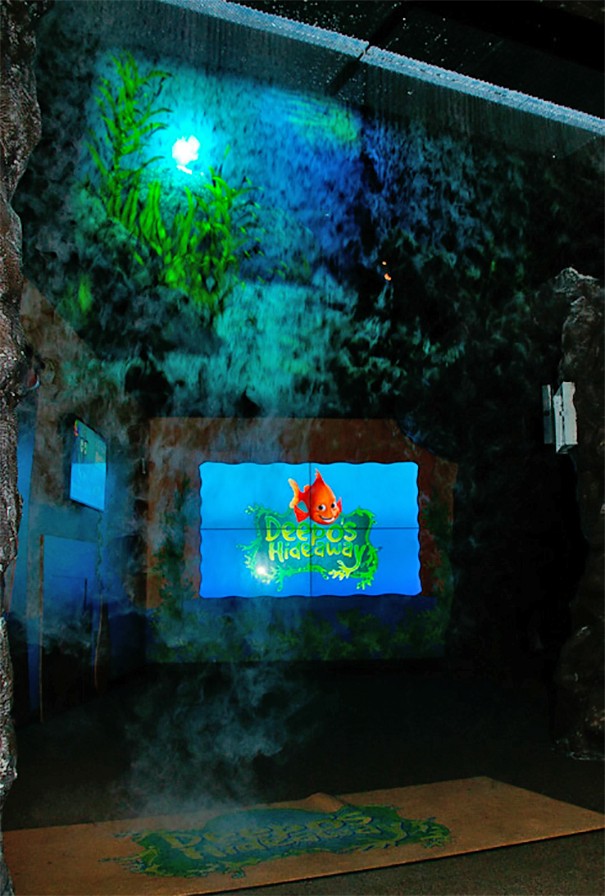 Proyector Sony en Georgia Aquarium