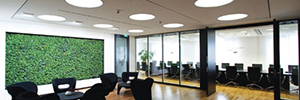 AMX Enova proporciona la gestión AV al Banco Volksbank Wilferdingen-Keltern