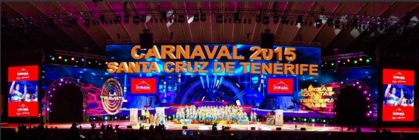 Barco LiveDots Carnaval Tenerife 2015