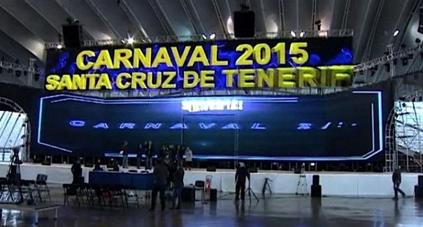 Barco LiveDots Carnaval Tenerife 2015
