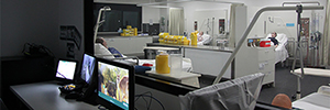 Los laboratorios de simulación clínica de la Universidad de Sunshine Coast implantan una infraestructura AV