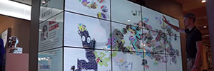 Kinect Graffiti: interactive experience to attract shoppers at Samsung's store in Melbourne