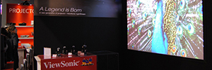 ViewSonic يكشف على ISE 2015 شكلها الجديد شاشات المهنية الكبيرة للبيئات التجارية