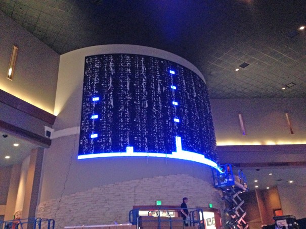 Videowall Nano Curve Tachi Palace