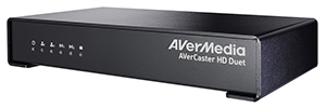 Dueto HD AVerMedia AVerCaster Plus: streaming de vídeo da rede HDMI ou IP