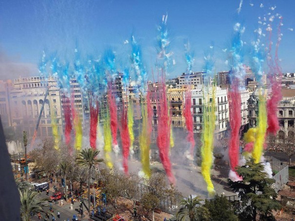 Fallas Valencia 2015 mascleta
