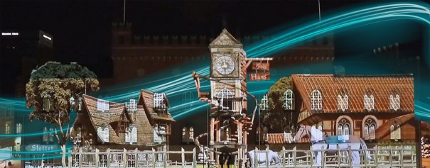 Panasonic proyeccion Festival Hans Christian Andersen