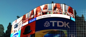 Yesco en Picadilly Circus