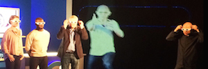 Holo-Gauze 3D holographic visualization solution hits TV