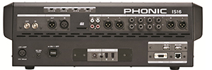 Phonic IS16: mezclador digital para estudios y escenarios