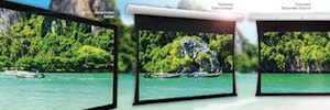 A Charmex oferece projeções uniformes em 4K e UHD com telas Projecta HD Progressive