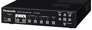 Panasonic ET-YFB200G: conmutador para distribución de señales en infraestructuras AV