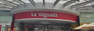 La Vaguada reduz o consumo de energia com iluminação LED