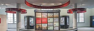 AV技術は、エリス島博物館で移民の歴史を理解するのに役立ちます