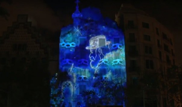 Casa Batllo mapping 2015