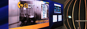 GDT installs a Prysm video wall in its Dallas customer service center