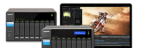 QNAP TVS-871T: NAS Thunderbolt 2 for 4K video workflows