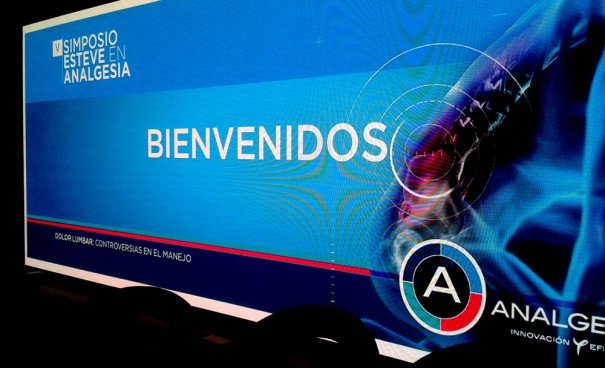 Sono escenario evento congreso Esteve analgesia