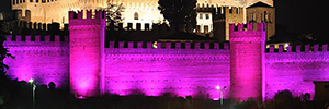 Le Château de Gradara enveloppe de sa magie médiévale et de son DTS dans la Notte Rosa