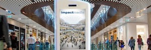 إمباكت ميديا تطور دعما رقميا جديدا عن طريق اللمس والتفاعلية لدائرة مراكز التسوق الخاصة بها