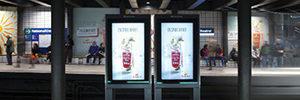Avec Matrox Maevex, le métro d’Oslo gère le contenu de son réseau d’affichage dynamique