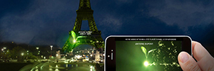 The Eiffel Tower will become a great virtual artistic manifestation to safeguard the environment