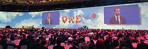 EDP makes europe's largest circular projection at its annual meeting in Lisbon