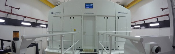 Eyevis en Aeromexico simulador Boeing 787