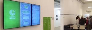 Goethe-Institut Barcelona scommette sul digital signage aracast per migliorare la sua comunicazione