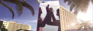 أوديسي إيبيزا: la pantalla exterior cóncava de Leds más grande del mundo en Hard Rock Hotel Ibiza