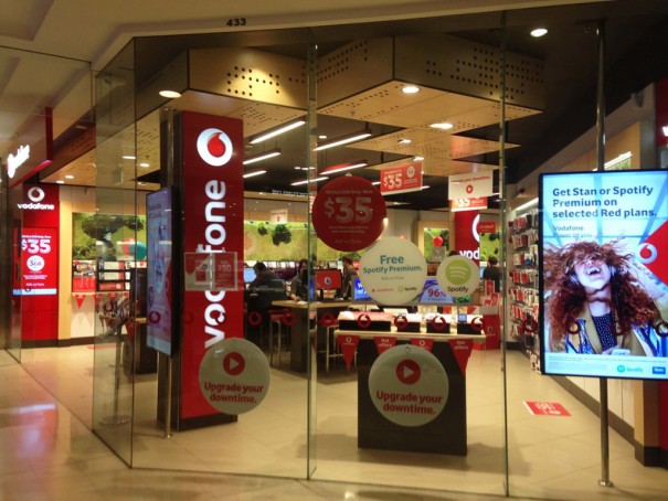 Signagelive Vodafone Australia